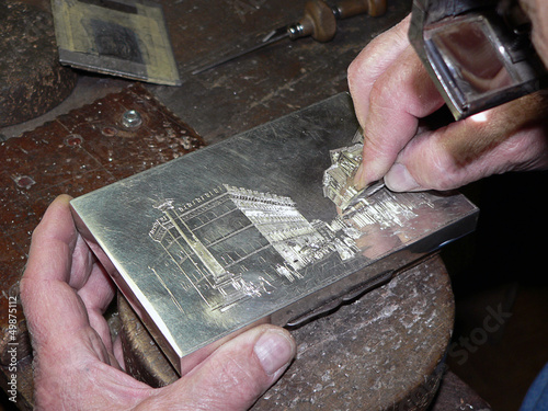 silversmith affecting silver box photo