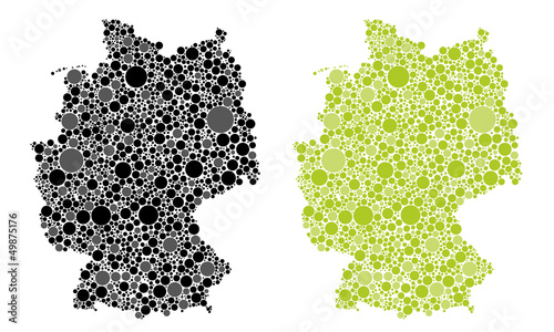 Deutschland Karte Punkte