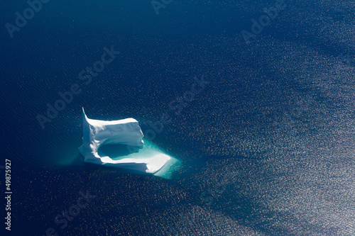 Iceberg aerial