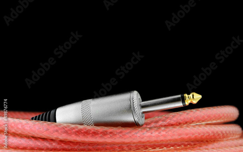 Electric guitar cableElectric guitar cable