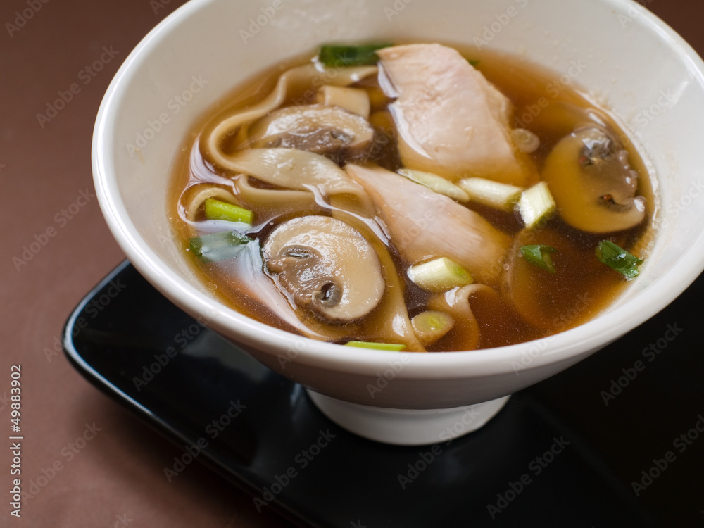 Asian noodle soup Asian noodle soup