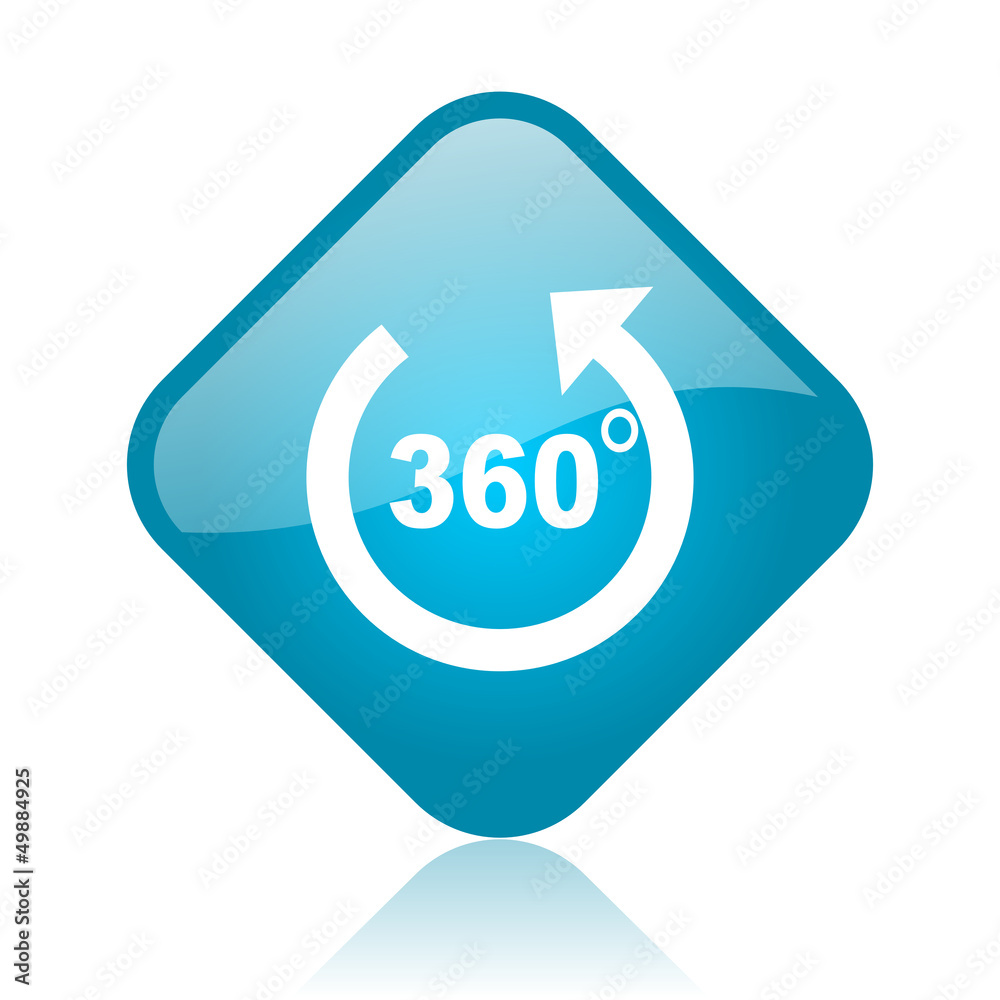 panorama blue square glossy web icon panorama blue square glossy web icon