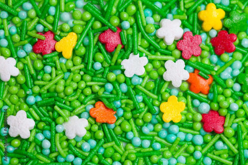 Fototapeta premium Confectionery beads