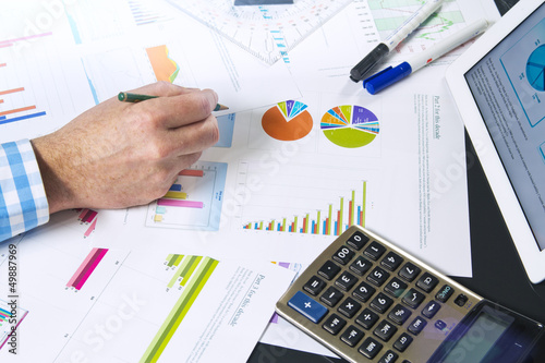 Calculating with business documents