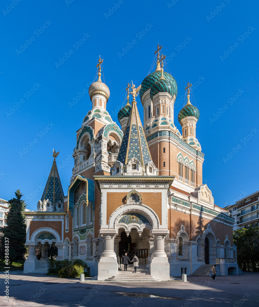 St Nicholas Russian Orthodox Cathedral, Nice - France