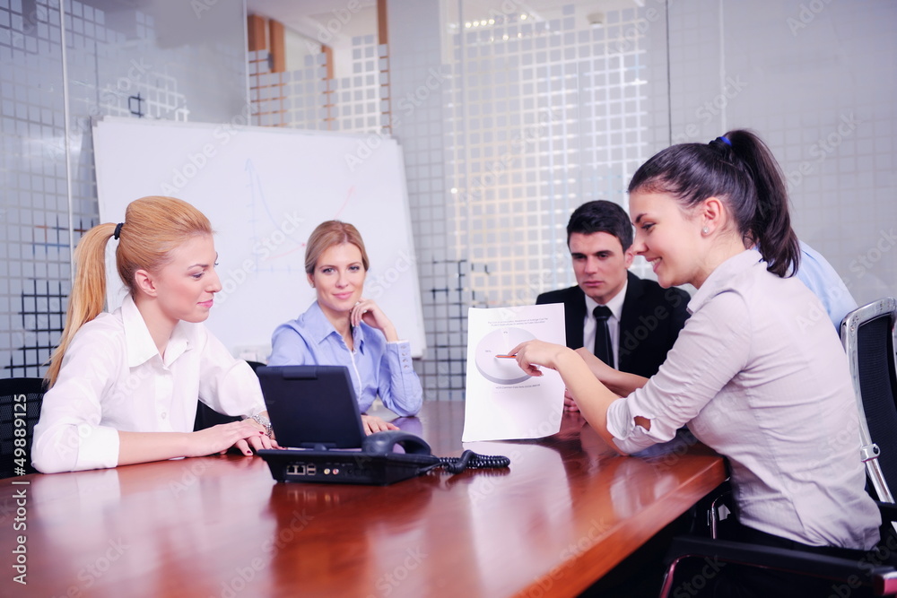business people in a video meeting business people in a video meeting
