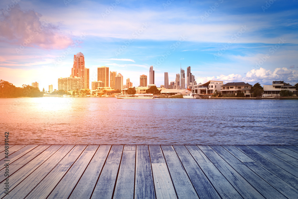 Obraz premium Gold Coast building