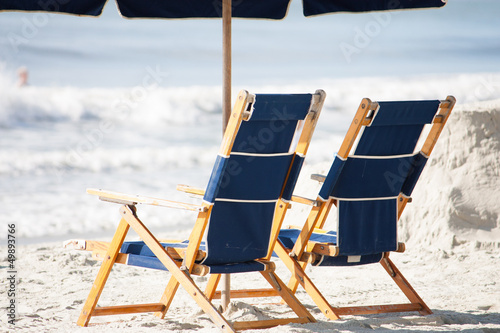 Beach chairs