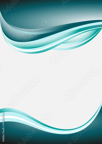 Abstract vector design for brochure