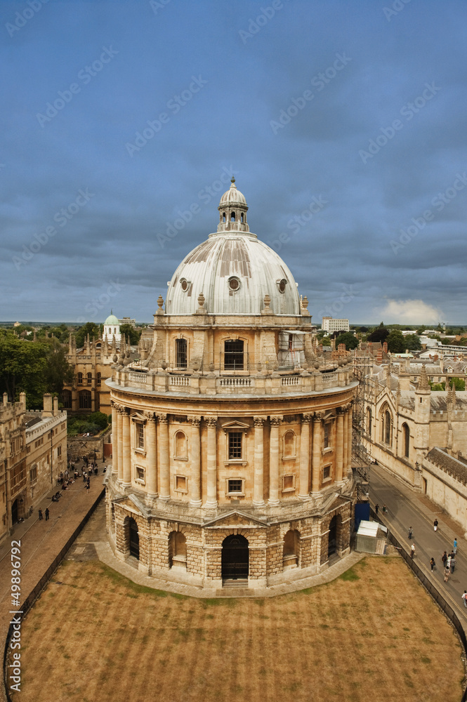 University buildings in a city, Oxford University, Oxford