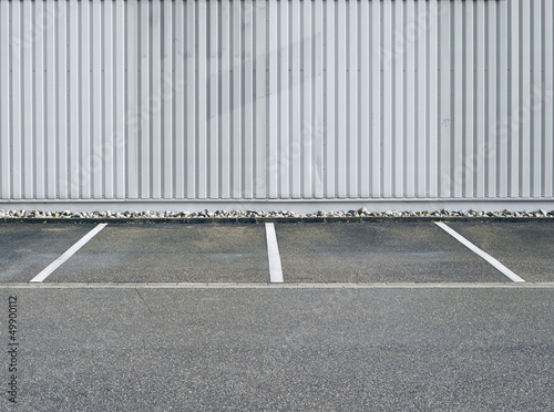 Wallpaper Mural Parken, Parkplatz, Haus, Industrie Torontodigital.ca