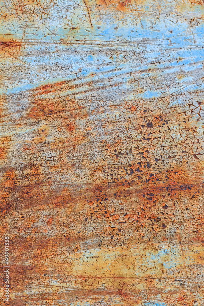 Old rusty metal grunge background
