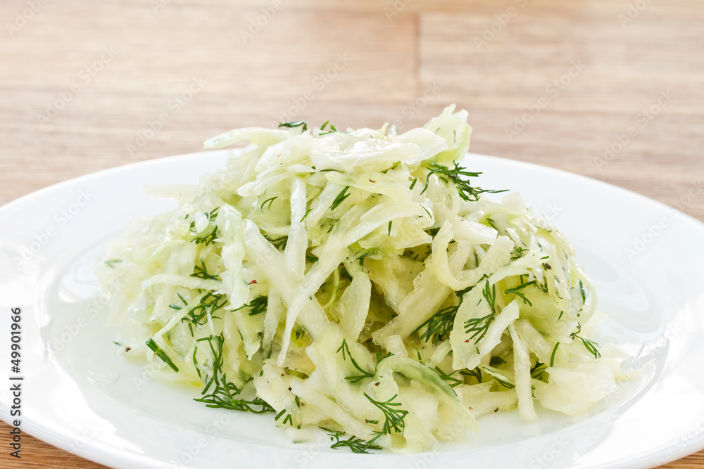salad of cabbage