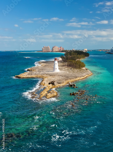 Lighthouse on Paradise Island