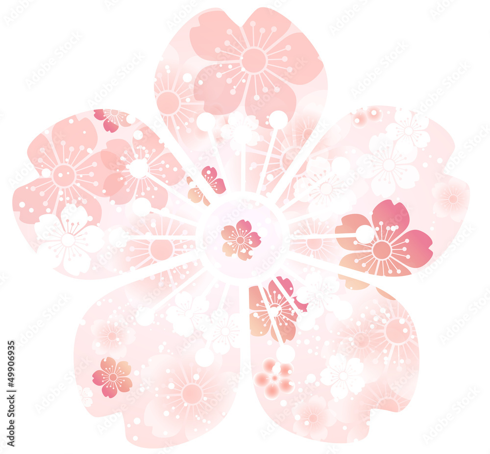 桜の形の桜吹雪 Stock ベクター Adobe Stock 桜の形の桜吹雪 Stock ベクター Adobe Stock