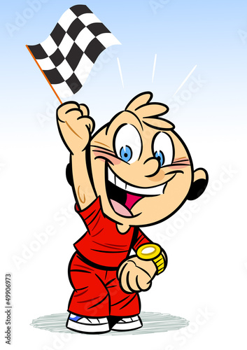 checkered flag