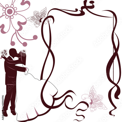 Wedding card invitation