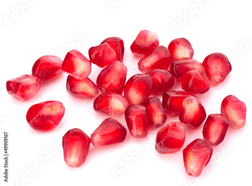 Pomegranate seed pile