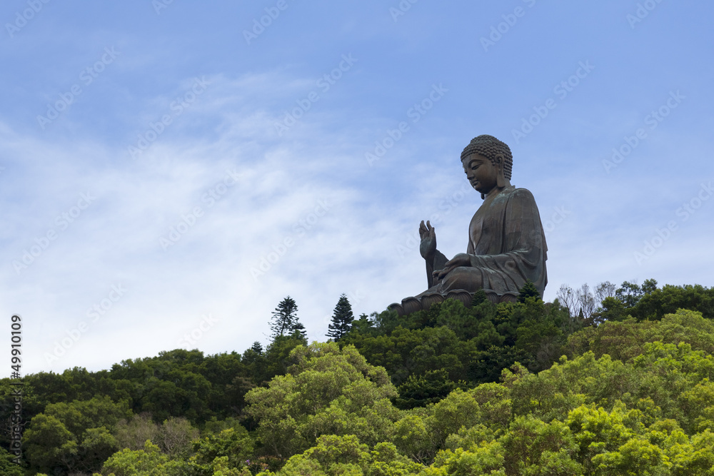 Giant Buddha in Lantau Island Giant Buddha in Lantau Island