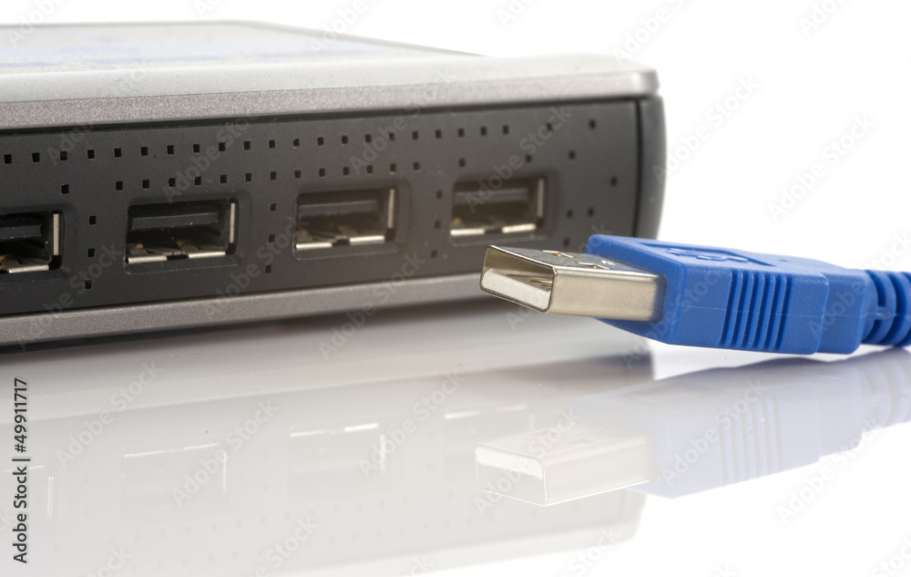 usb connection with hub usb connection with hub