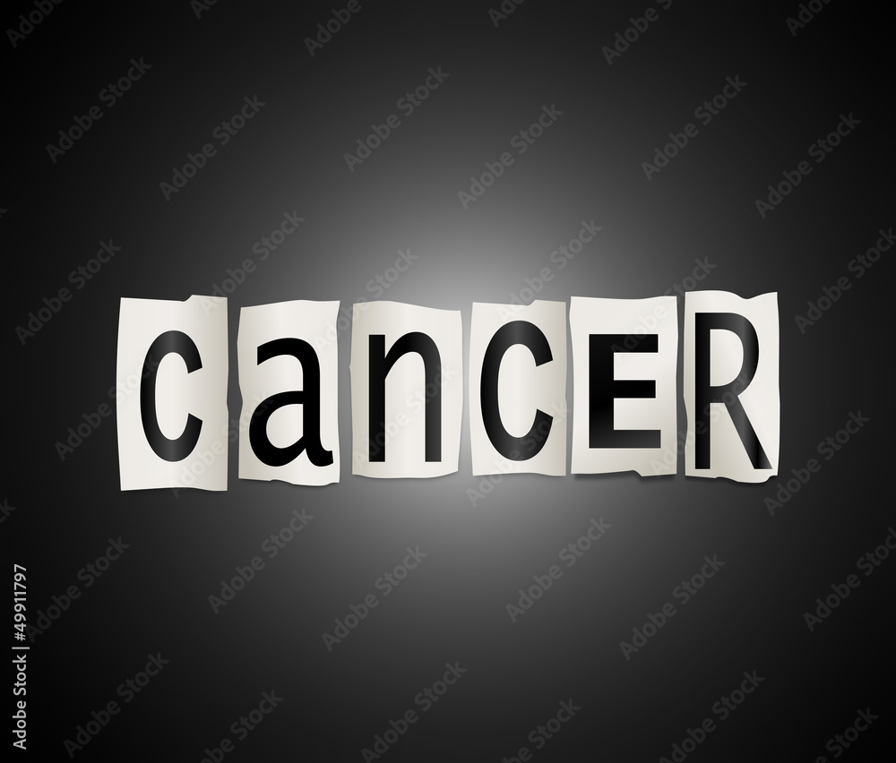 Obraz premium Cancer concept.