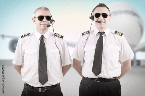 Airline pilots photo