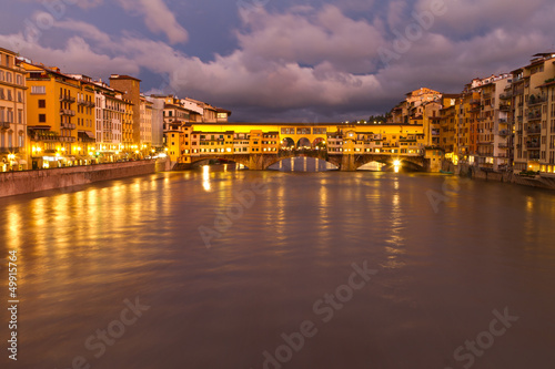 Ponte Vecchio, Florence, Italy © EvrenKalinbacak