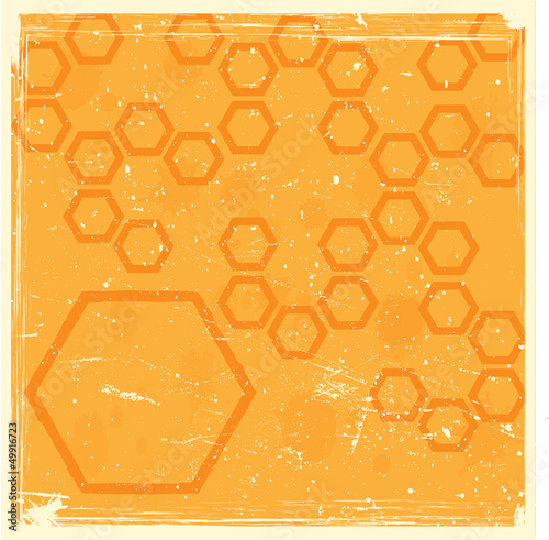Grunge Abstract Geometrical Design