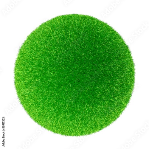 Sphere from a grass
