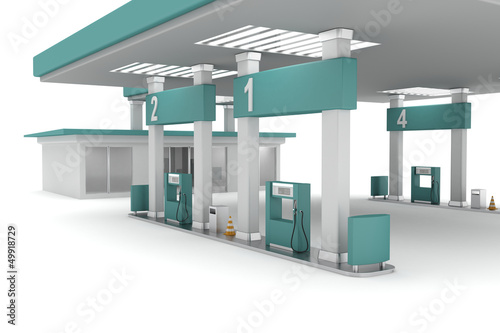 Petrol station