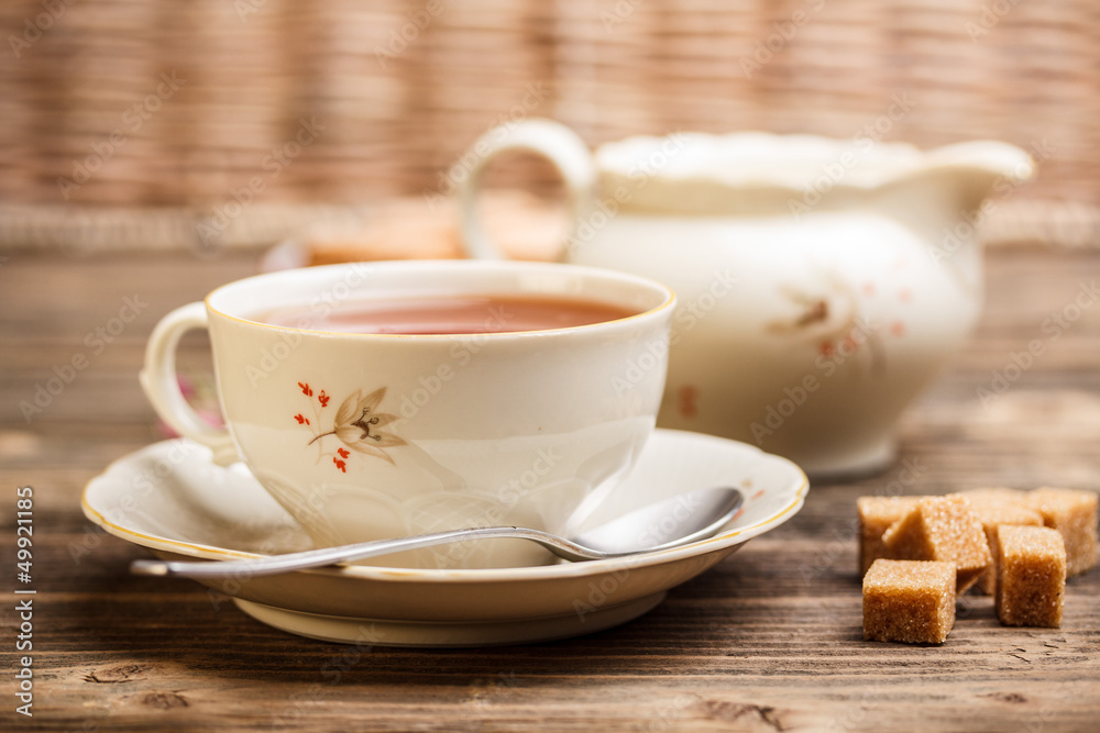 Cup of black tea Cup of black tea
