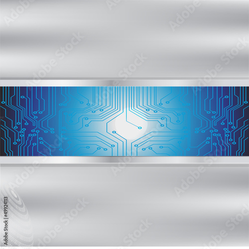 technology abstract background - vector illustration