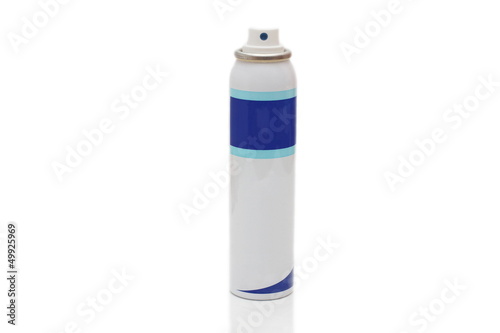 Spray can isolated on white backgorund