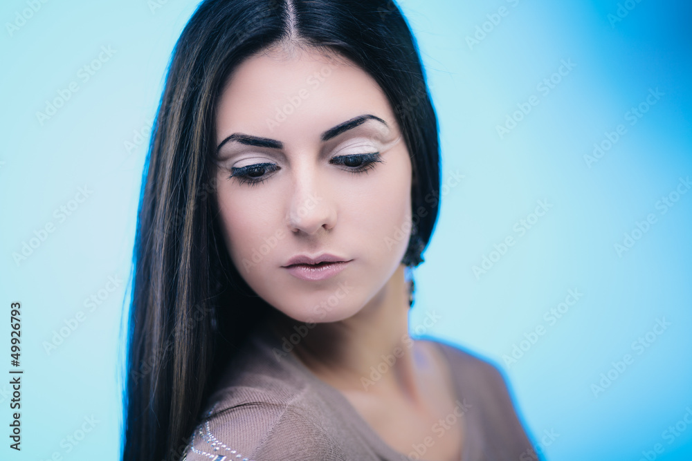Fototapeta premium Gorgeous brunette