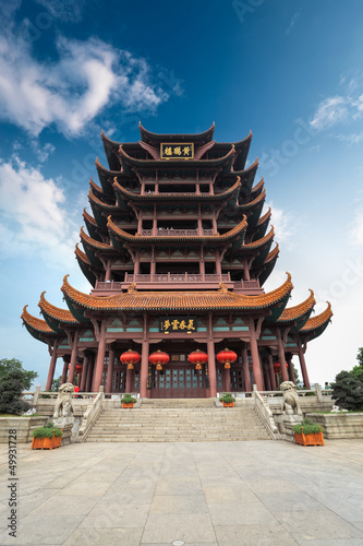 the yellow crane tower in wuhan