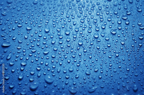 fresh background of water drops