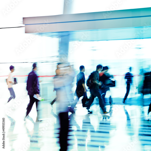 city business people abstract background