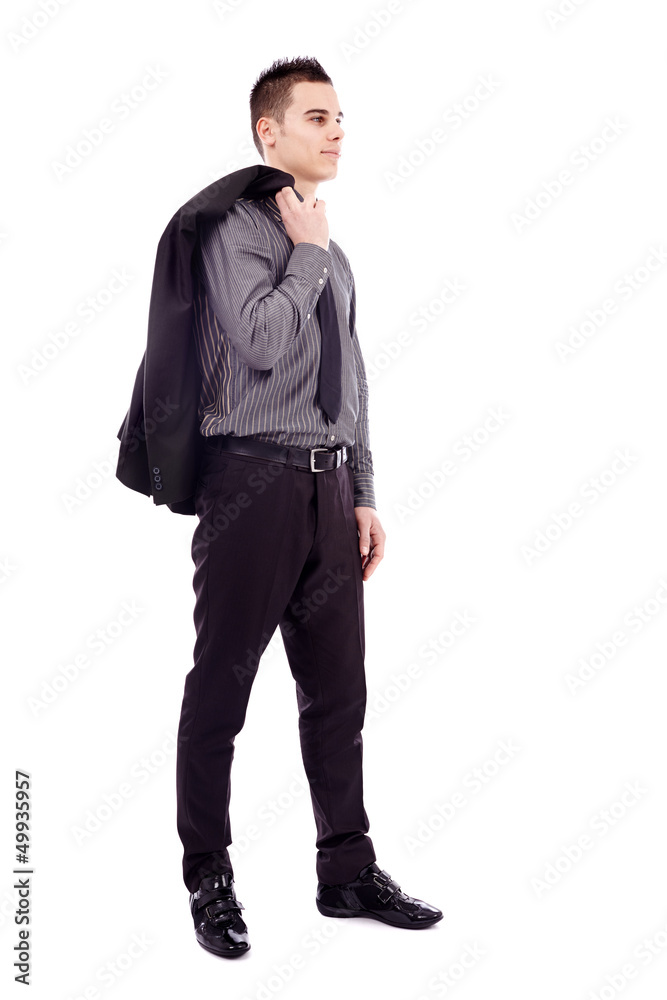 Successful businessman in full length Successful businessman in full length