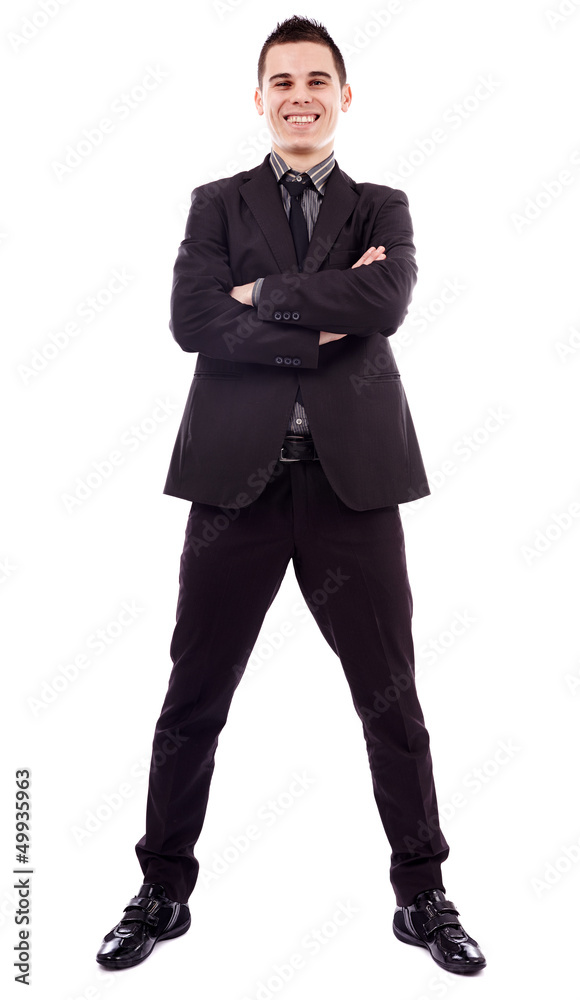 Full length of successful businessman Full length of successful businessman