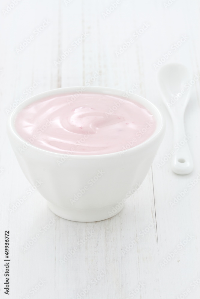 Fresh strawberry yogurt Fresh strawberry yogurt