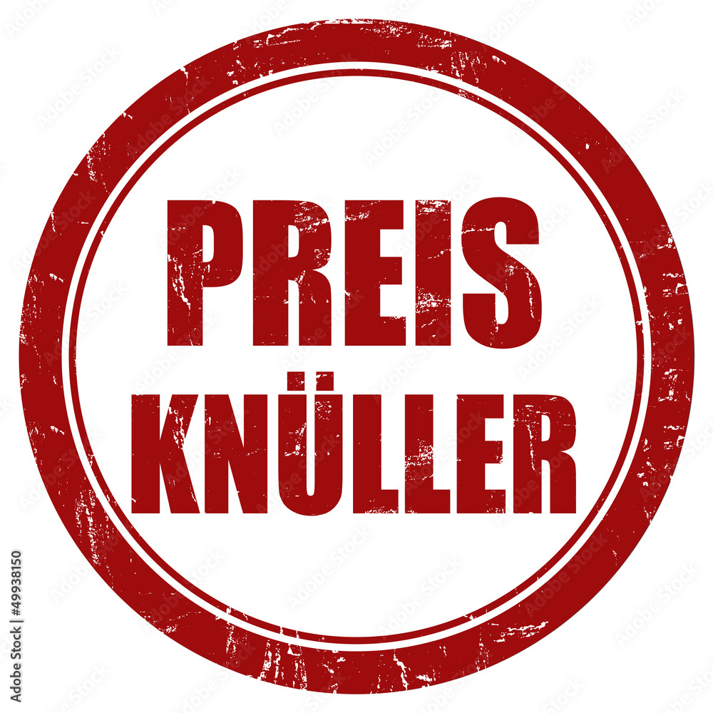 Grunge Stempe rot rund PREISKNÜLLER Grunge Stempe rot rund PREISKNÜLLER