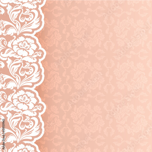 Background with lace