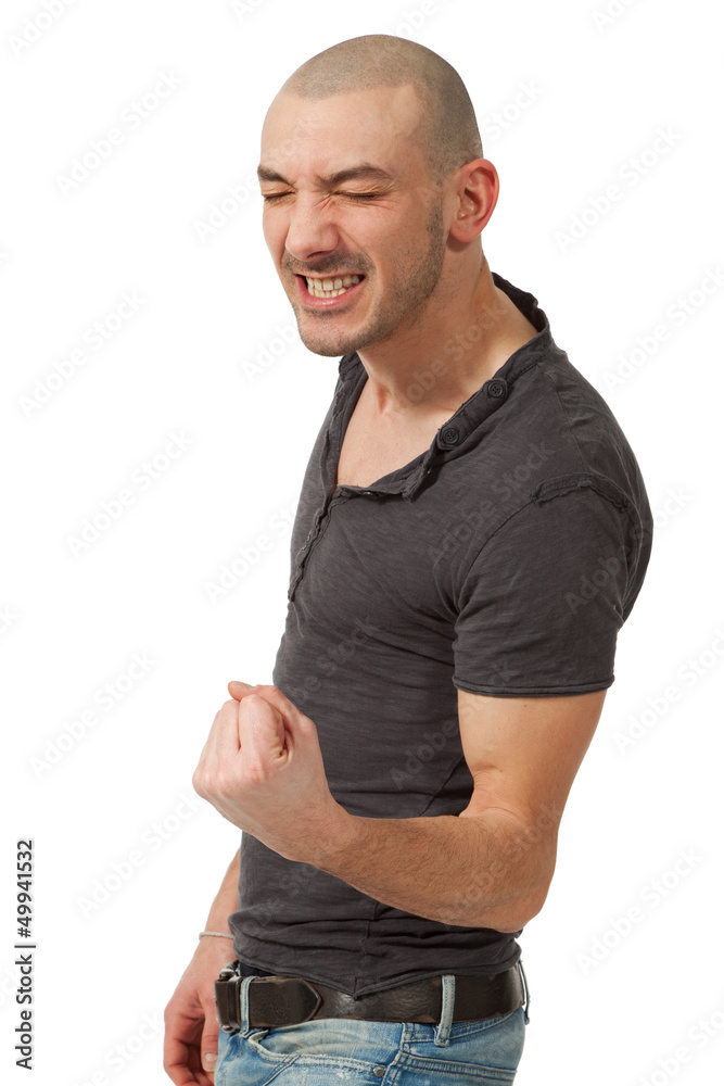 man on white background man on white background