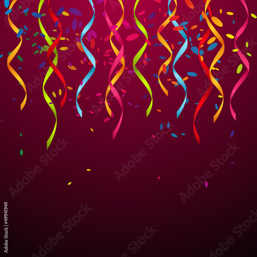 Party background with place for text