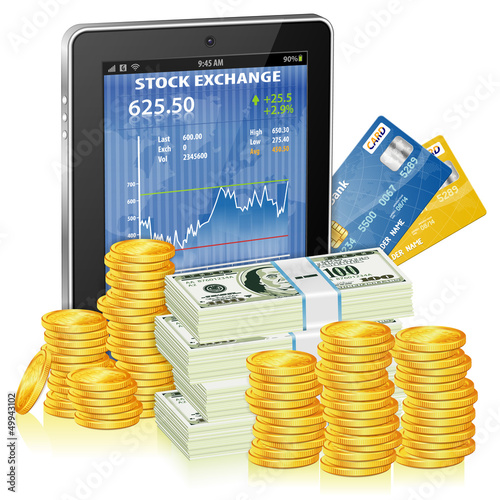 Financial Concept - Make Money on the Internet