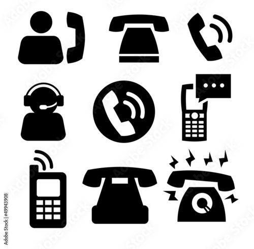 phone icons