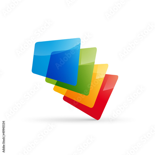 Vector logo television