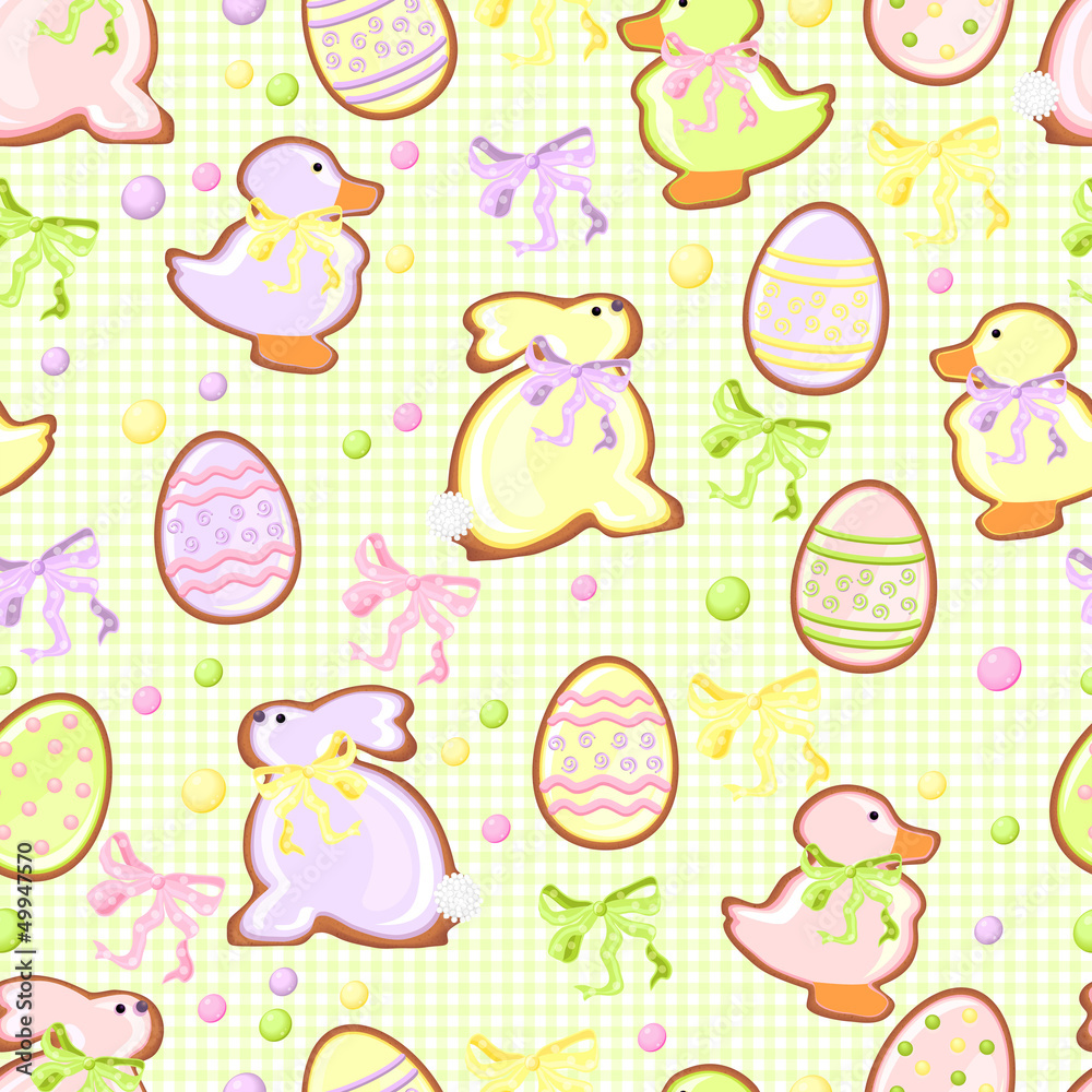 background with cookie green