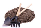 Soil for seedling and tools