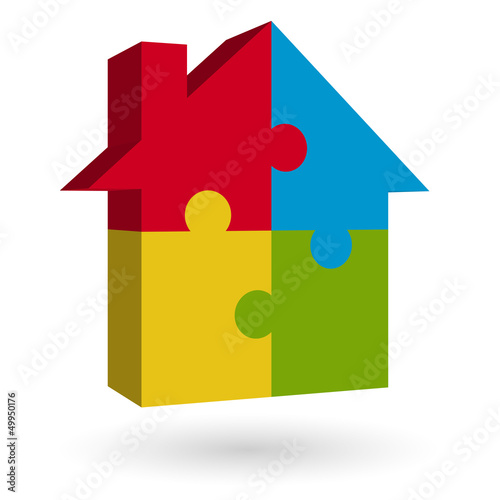 3D Puzzle Haus